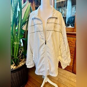Nike White Lightweight Jacket
